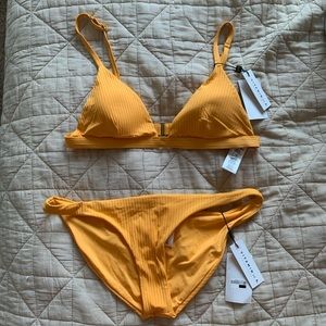 NWT Vitamin A Luciana and moss bikini set